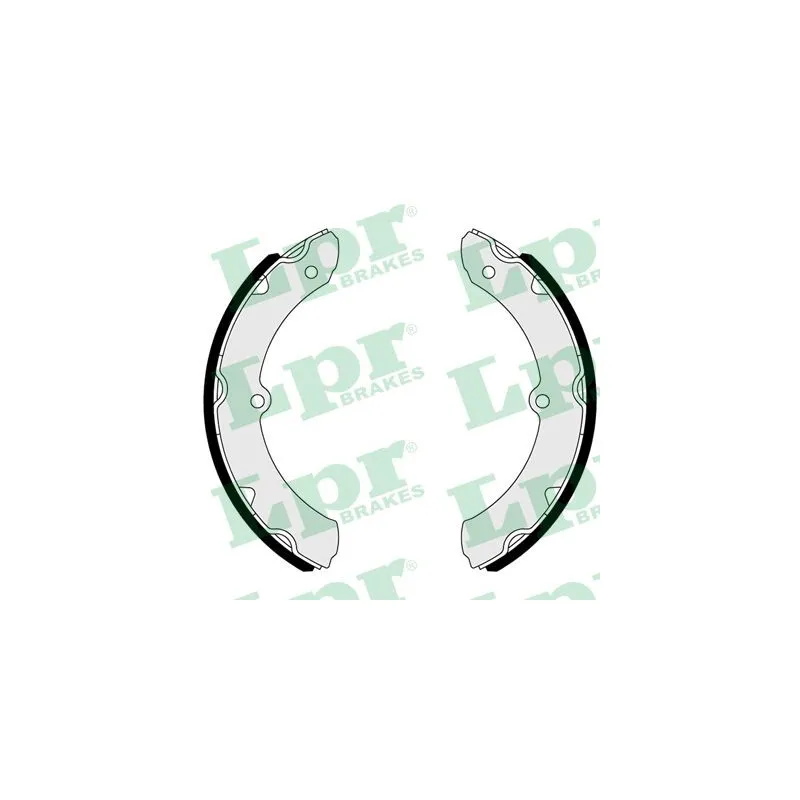 Jeu de mâchoires de frein LPR 01099