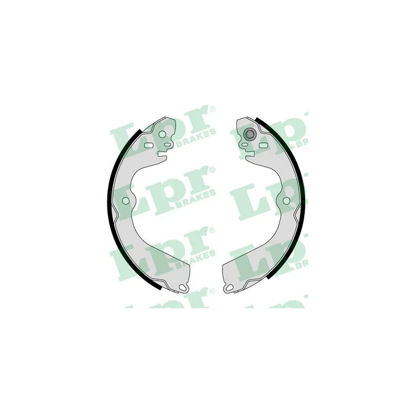 Jeu de mâchoires de frein LPR 01118