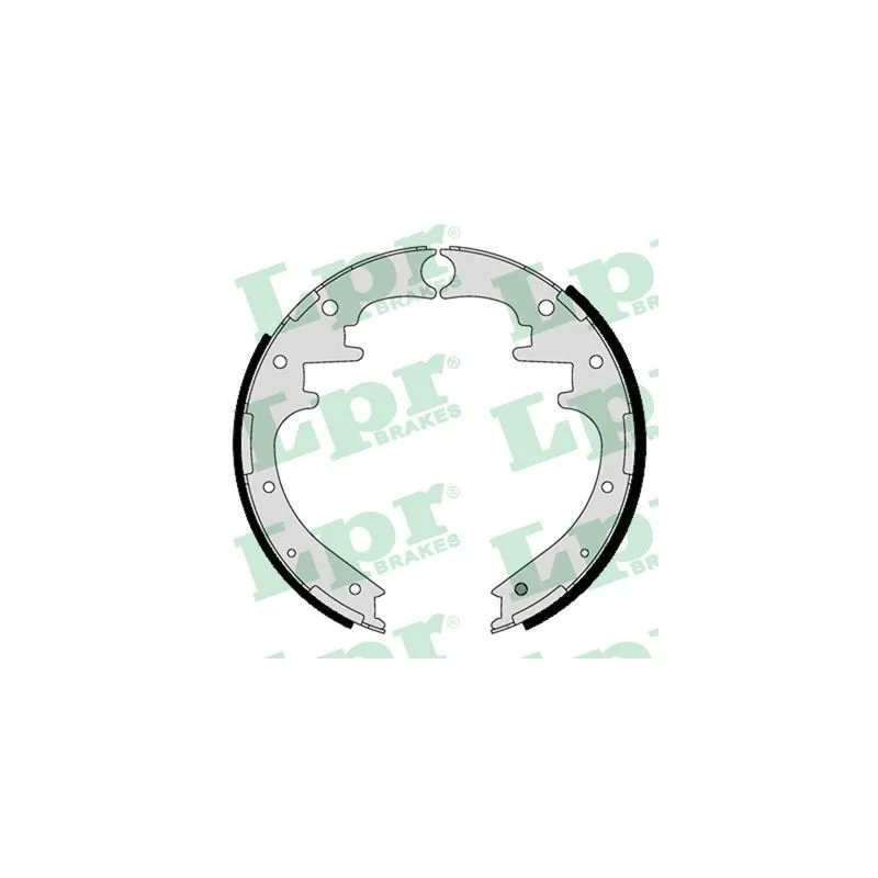 Jeu de mâchoires de frein LPR 01125