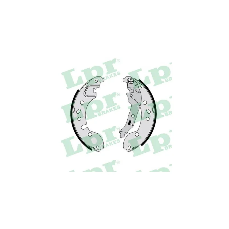 Jeu de mâchoires de frein LPR 01176