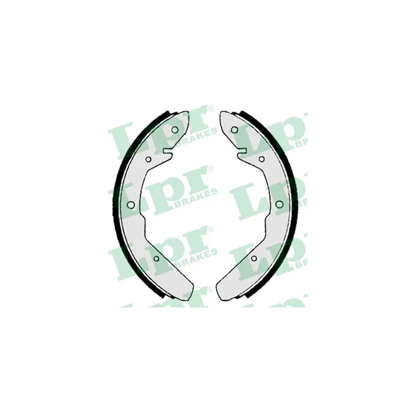 Jeu de mâchoires de frein LPR 04080