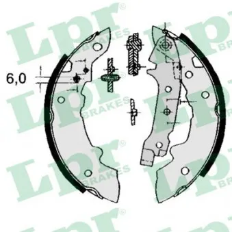 Jeu de mâchoires de frein LPR 04320
