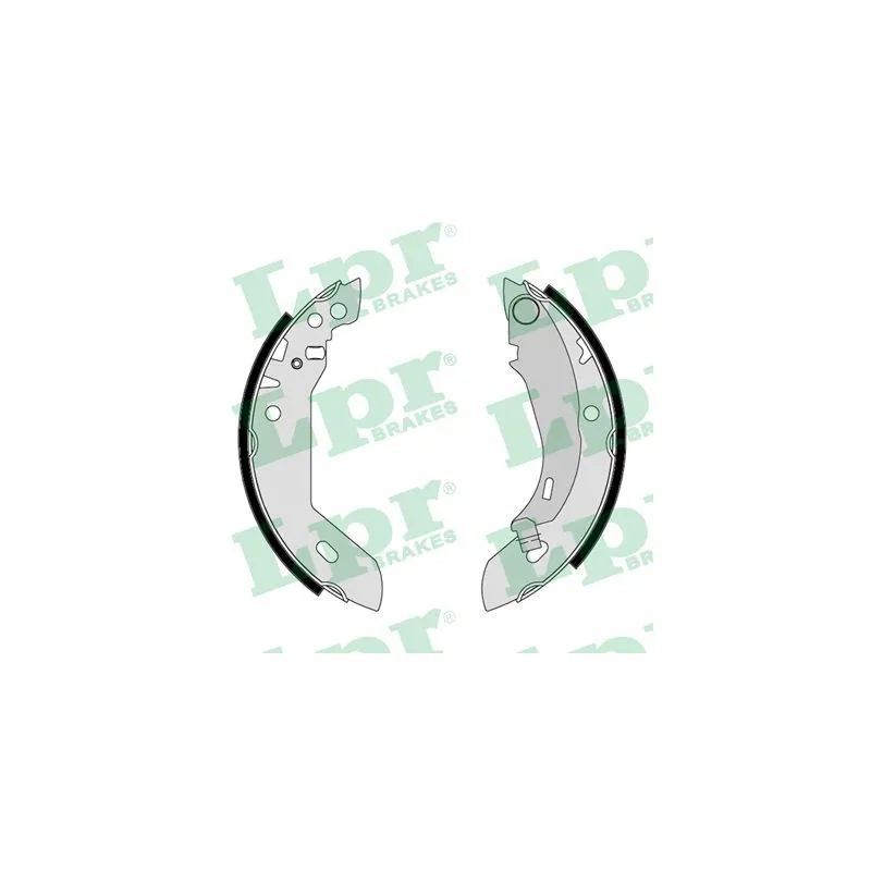 Jeu de mâchoires de frein LPR 04480