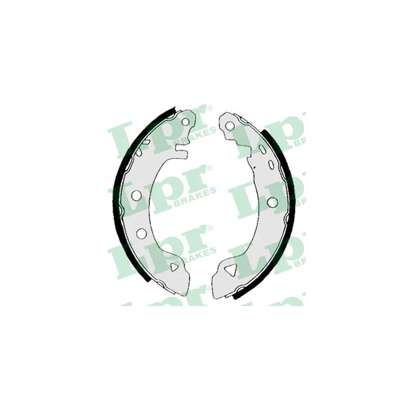 Jeu de mâchoires de frein LPR 04990