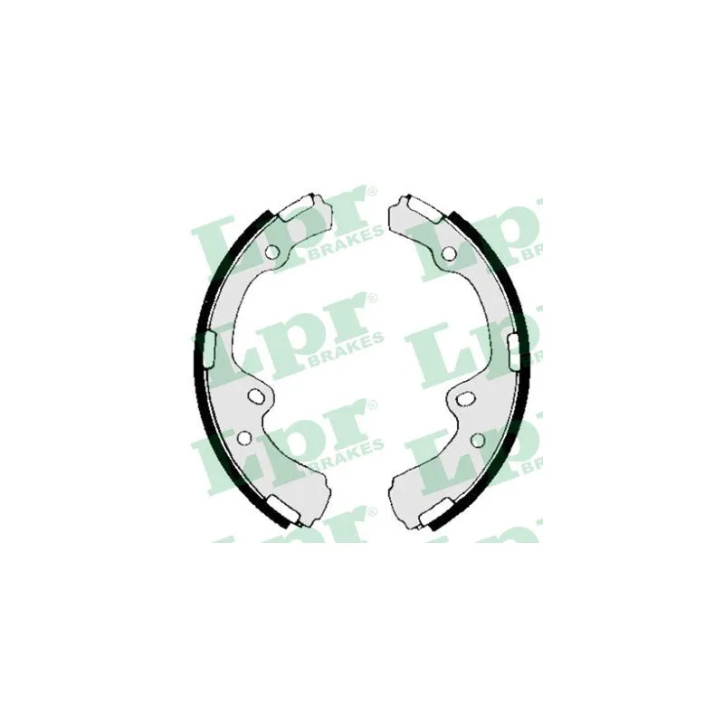 Jeu de mâchoires de frein LPR 05170