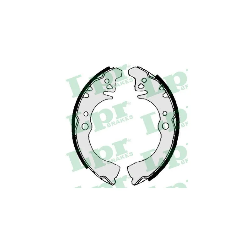 Jeu de mâchoires de frein LPR 05640