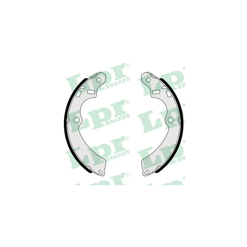 Jeu de mâchoires de frein LPR 05830