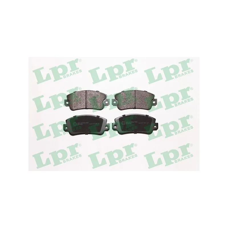 Jeu de 4 plaquettes de frein avant LPR 05P006