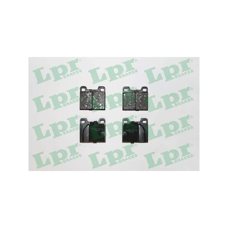 Jeu de 4 plaquettes de frein avant LPR 05P028