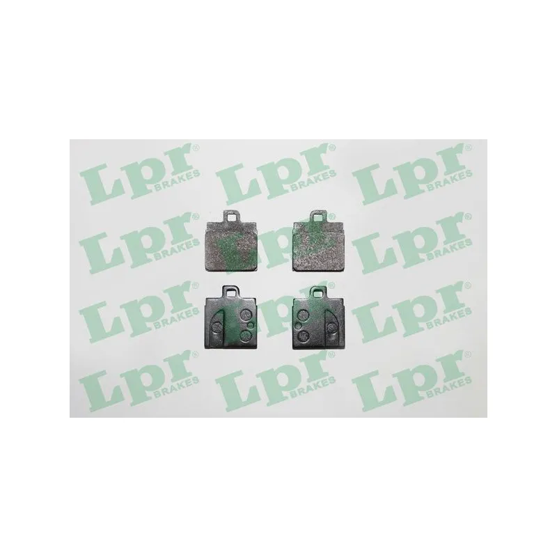 Jeu de 4 plaquettes de frein arrière LPR 05P029