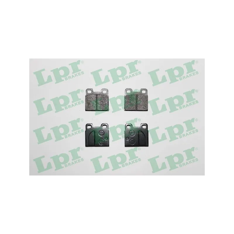 Jeu de 4 plaquettes de frein arrière LPR 05P031