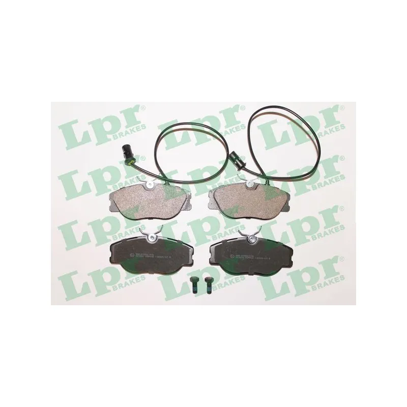 Jeu de 4 plaquettes de frein avant LPR 05P032