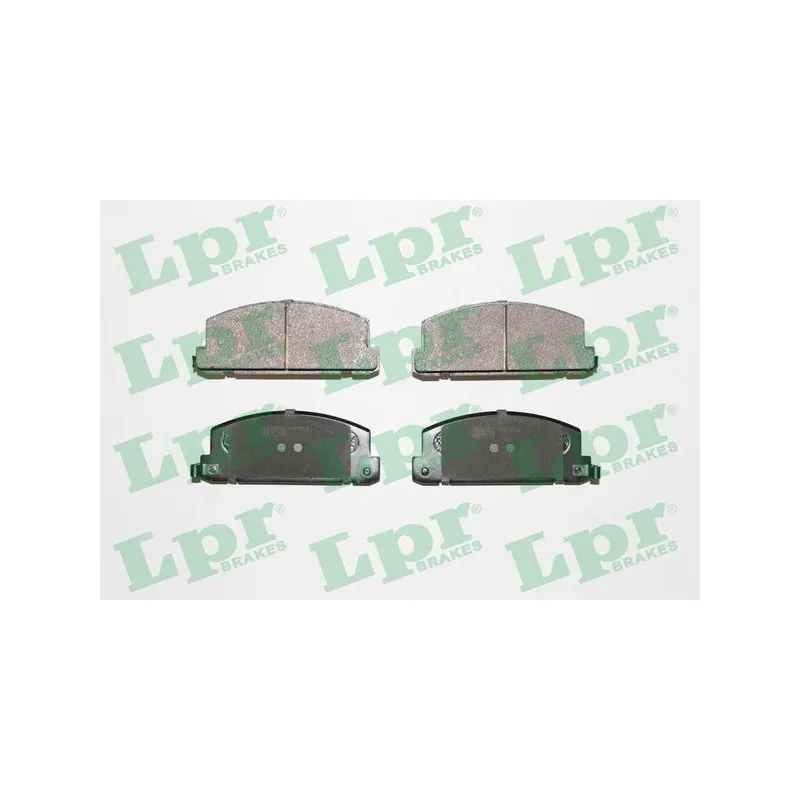 Jeu de 4 plaquettes de frein avant LPR 05P053