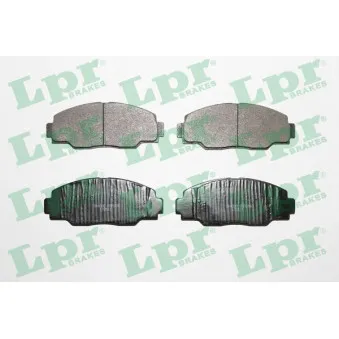 Jeu de 4 plaquettes de frein avant LPR 05P059