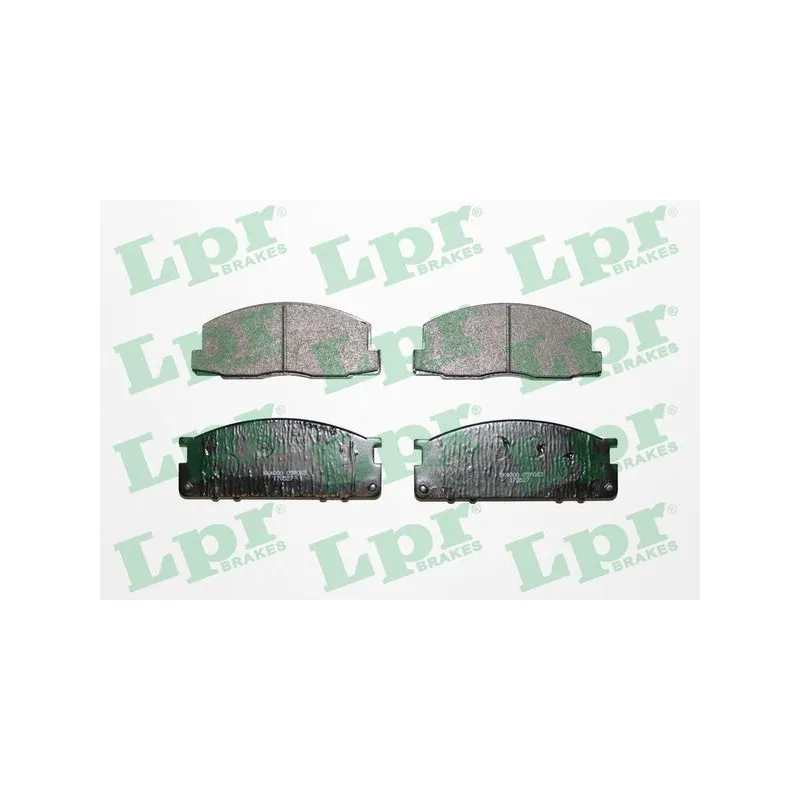 Jeu de 4 plaquettes de frein avant LPR 05P063