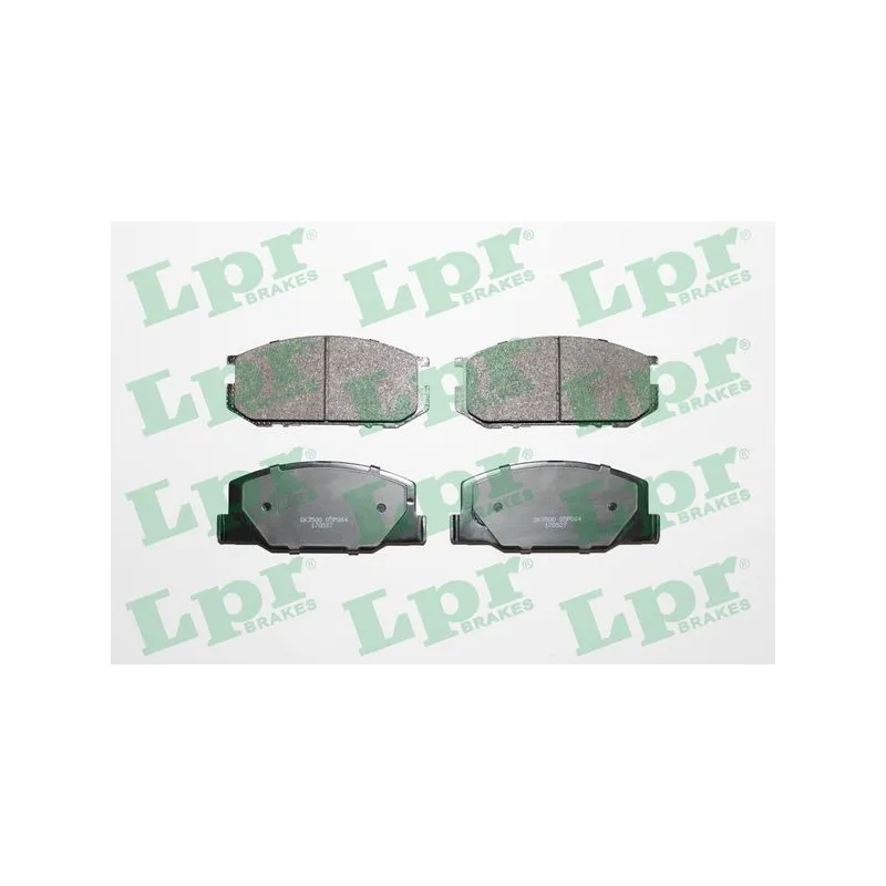 Jeu de 4 plaquettes de frein avant LPR 05P064