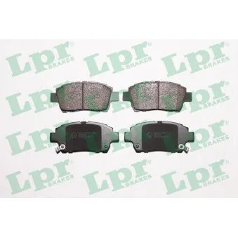 Jeu de 4 plaquettes de frein avant LPR 05P1003