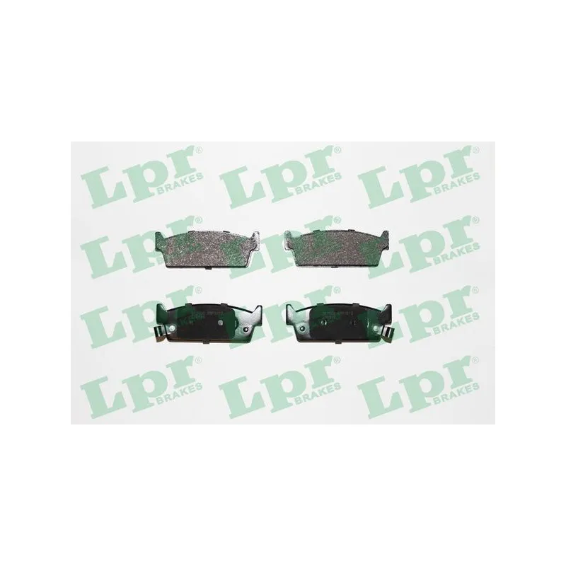 Jeu de 4 plaquettes de frein arrière LPR 05P1010