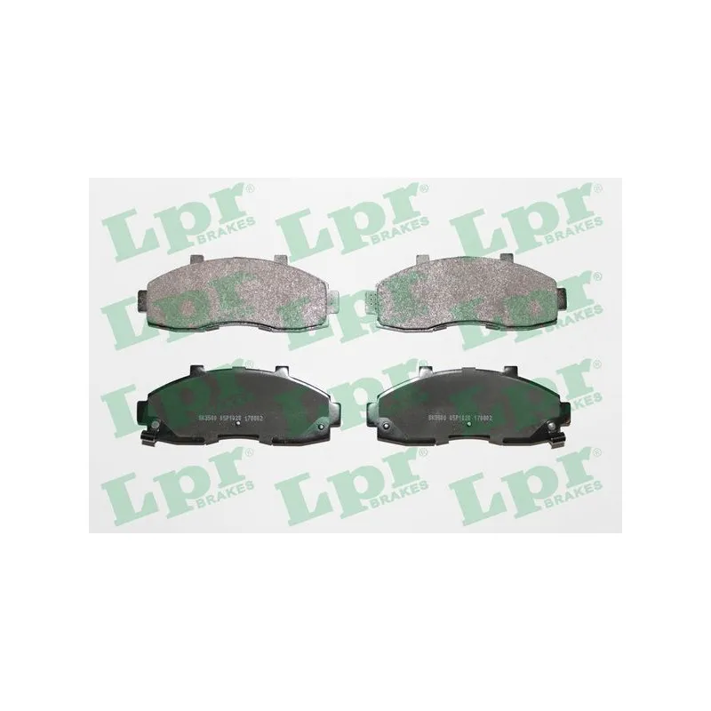 Jeu de 4 plaquettes de frein avant LPR 05P1020
