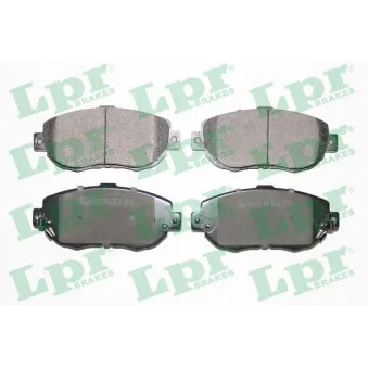 Jeu de 4 plaquettes de frein avant LPR 05P1033