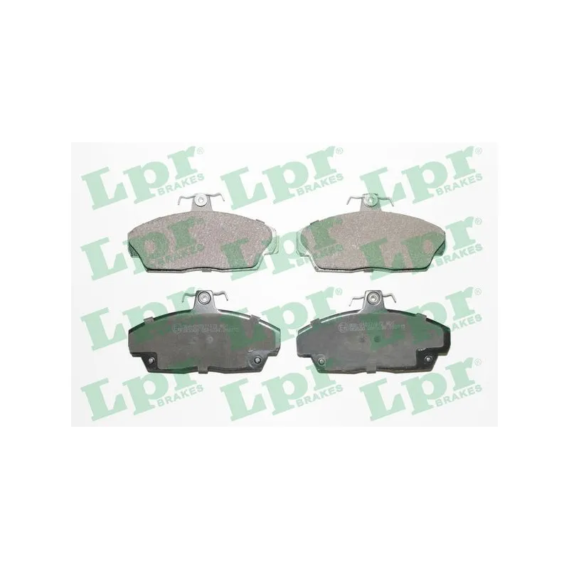 Jeu de 4 plaquettes de frein avant LPR 05P1034