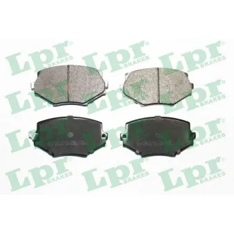 Jeu de 4 plaquettes de frein avant LPR 05P1043
