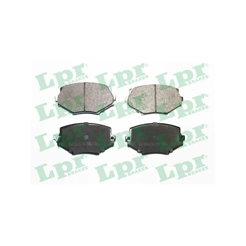 Jeu de 4 plaquettes de frein avant LPR 05P1043