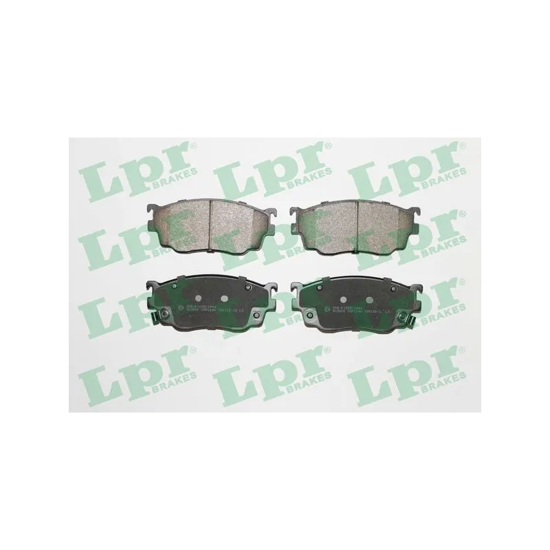 Jeu de 4 plaquettes de frein avant LPR 05P1046