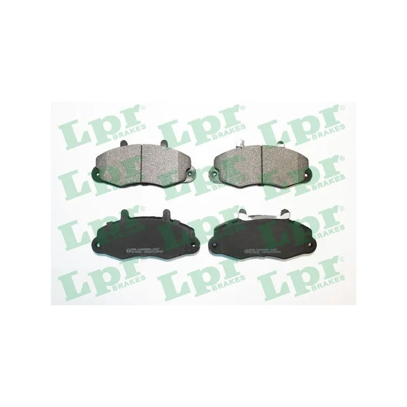 Jeu de 4 plaquettes de frein avant LPR 05P1059