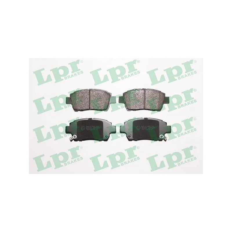 Jeu de 4 plaquettes de frein avant LPR 05P1062