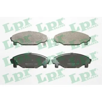Jeu de 4 plaquettes de frein avant LPR 05P1081