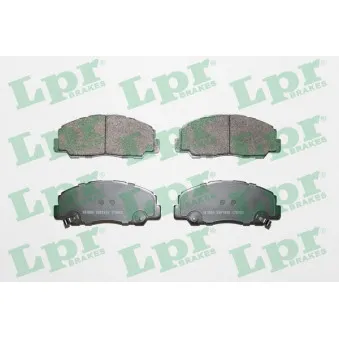 Jeu de 4 plaquettes de frein avant LPR 05P1082