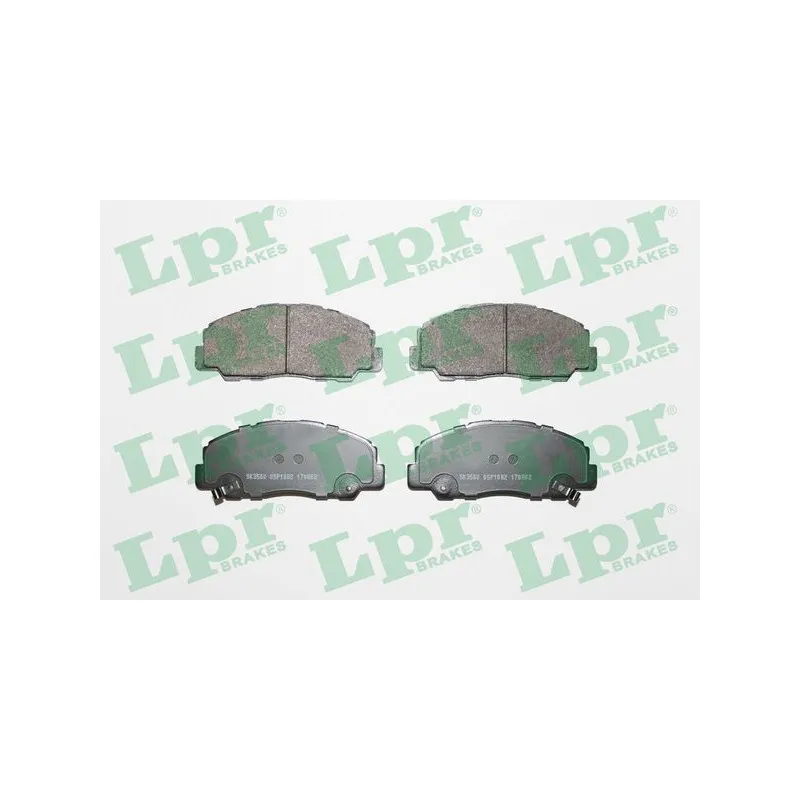 Jeu de 4 plaquettes de frein avant LPR 05P1082