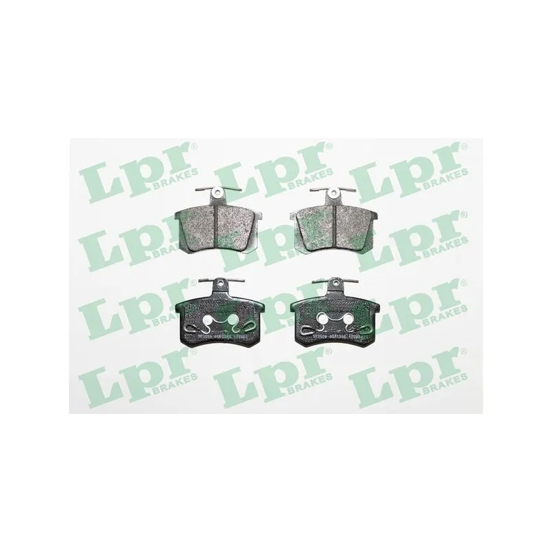 Jeu de 4 plaquettes de frein avant LPR 05P1085