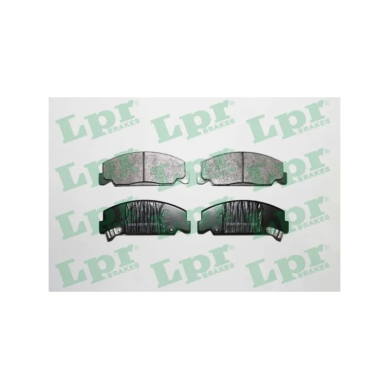 Jeu de 4 plaquettes de frein avant LPR 05P1095