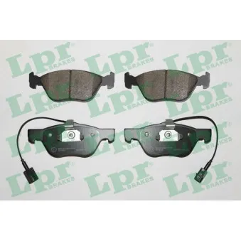 Jeu de 4 plaquettes de frein avant LPR 05P1098