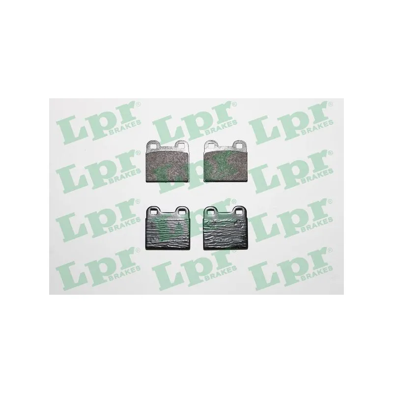 Jeu de 4 plaquettes de frein arrière LPR 05P111