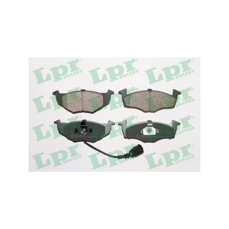 Jeu de 4 plaquettes de frein avant LPR 05P1120