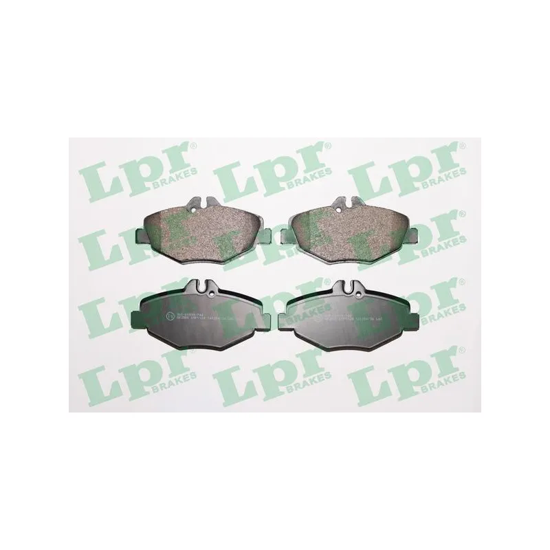 Jeu de 4 plaquettes de frein avant LPR 05P1124