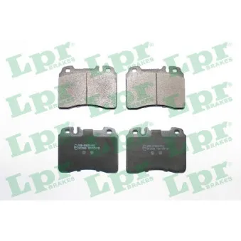 Jeu de 4 plaquettes de frein avant LPR 05P1131