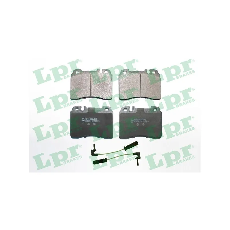Jeu de 4 plaquettes de frein avant LPR 05P1131A
