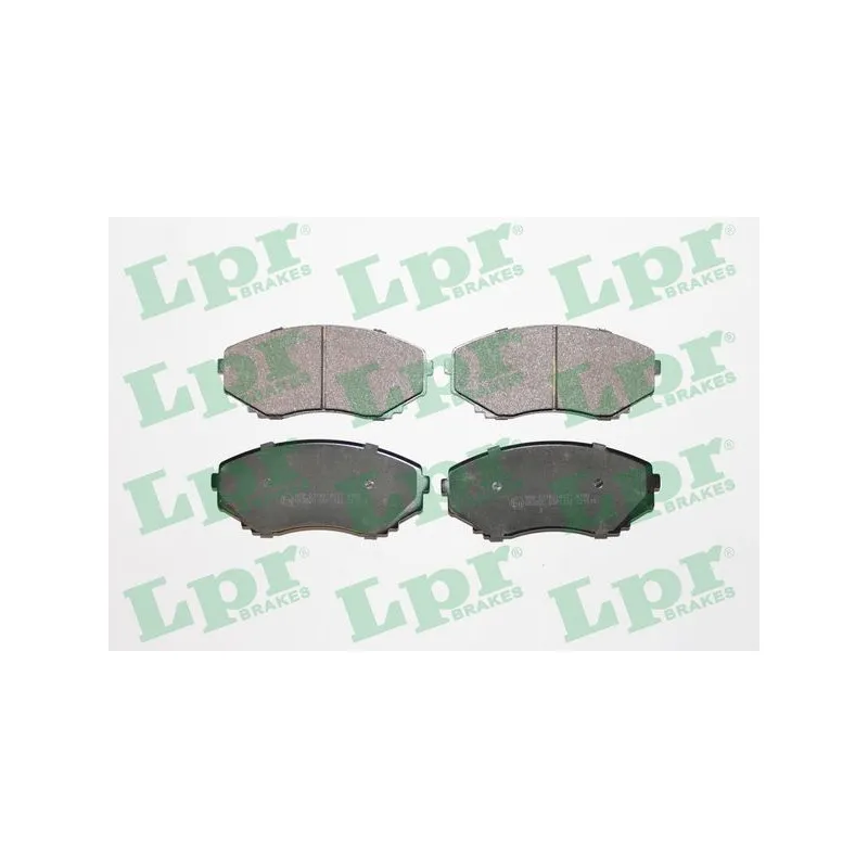 Jeu de 4 plaquettes de frein avant LPR 05P1132