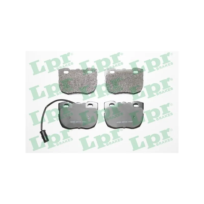 Jeu de 4 plaquettes de frein avant LPR 05P1133