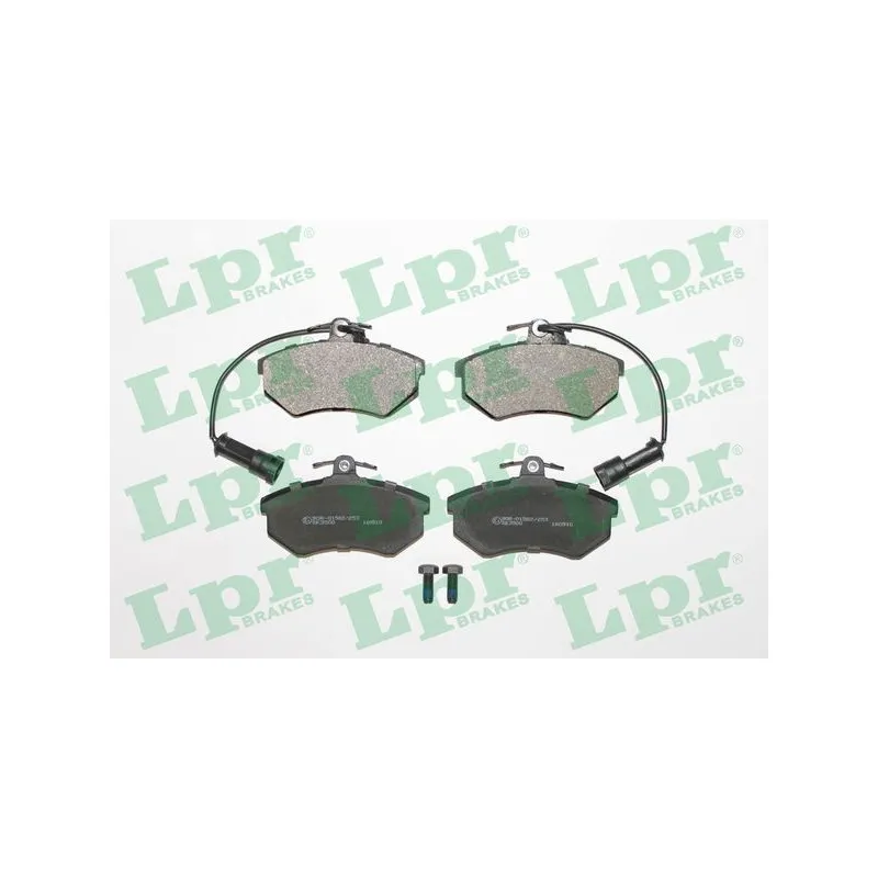 Jeu de 4 plaquettes de frein avant LPR 05P1137
