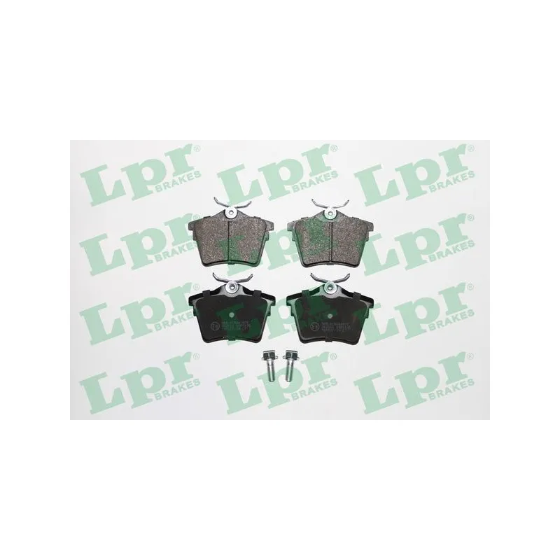 Jeu de 4 plaquettes de frein arrière LPR 05P1195