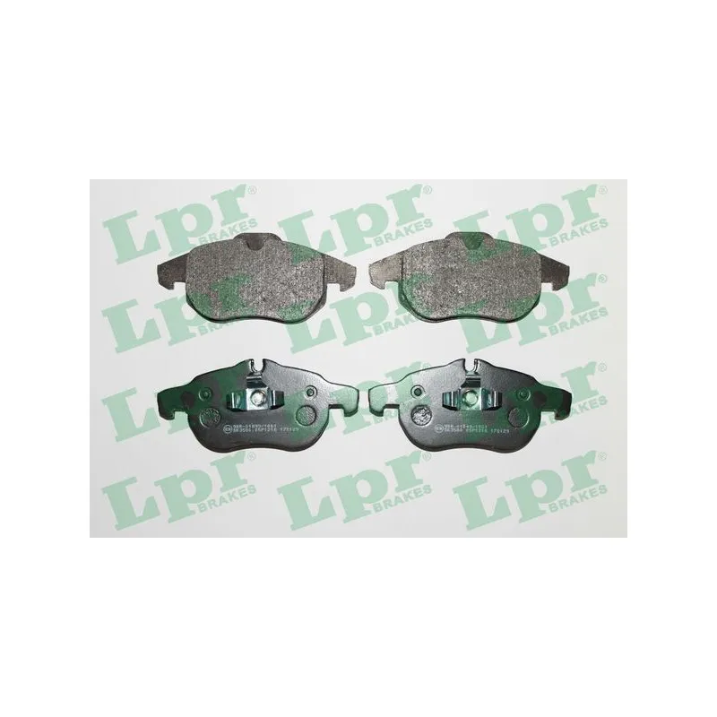 Jeu de 4 plaquettes de frein avant LPR 05P1216