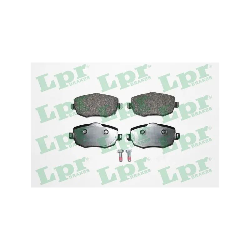 Jeu de 4 plaquettes de frein avant LPR 05P1223
