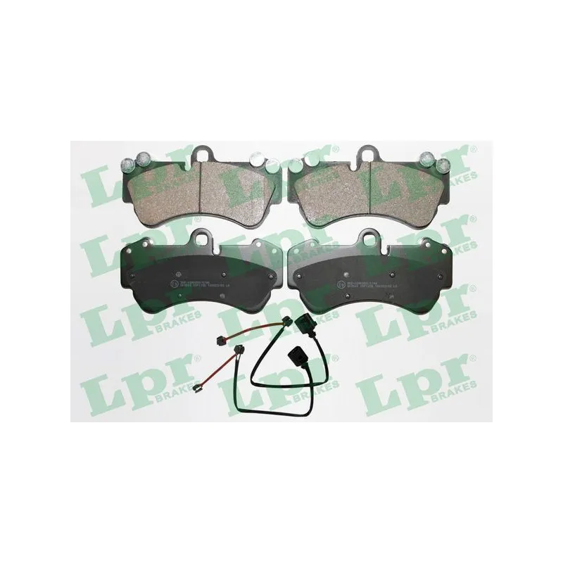 Jeu de 4 plaquettes de frein avant LPR 05P1226A