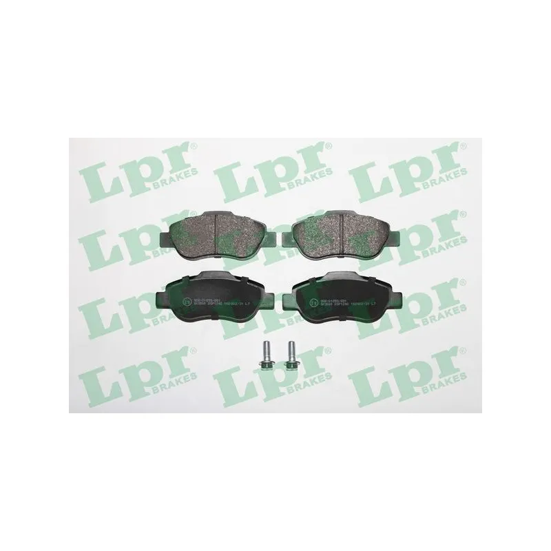 Jeu de 4 plaquettes de frein avant LPR 05P1240