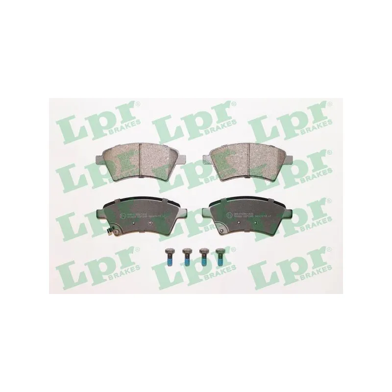 Jeu de 4 plaquettes de frein avant LPR 05P1245